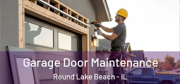 Garage Door Maintenance Round Lake Beach - IL