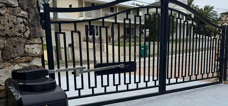 Swing Gate Opener with Keypad Round Lake Beach