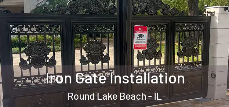 Iron Gate Installation Round Lake Beach - IL